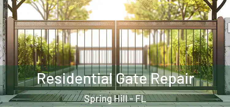 Residential Gate Repair Spring Hill - FL